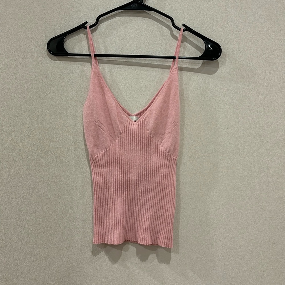 One Grey Day Cashmere Blend Cami NWT